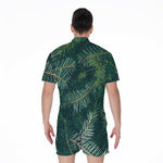 Christmas Tree Print Men's Rompers