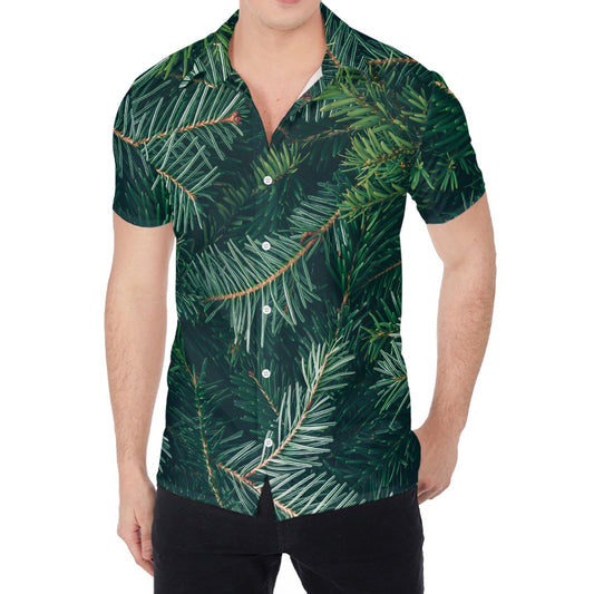 Christmas Tree Print Men's Shirt