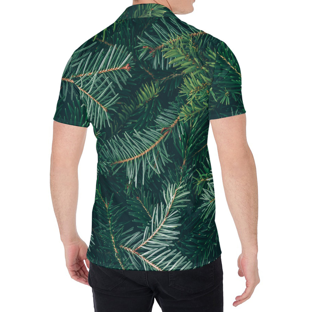 Christmas Tree Print Men's Shirt