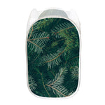 Christmas Tree Print Mesh Laundry Hamper