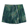 Christmas Tree Print Mesh Shorts