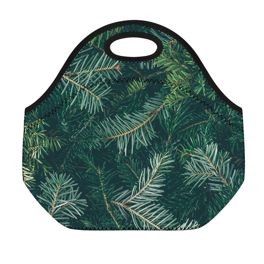 Christmas Tree Print Neoprene Lunch Bag