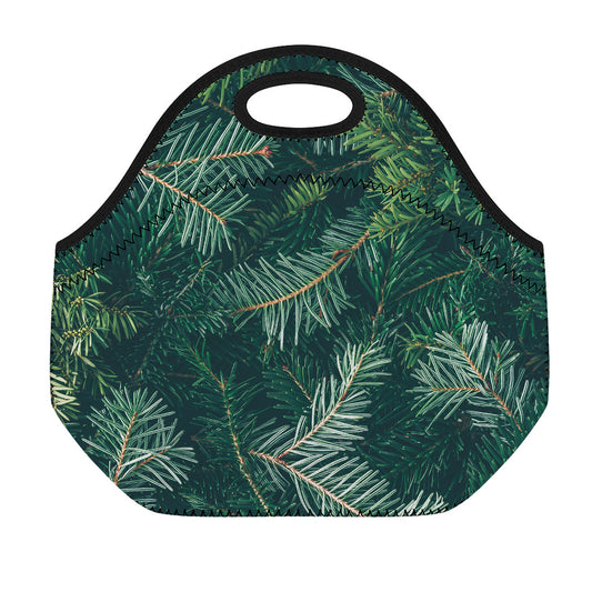 Christmas Tree Print Neoprene Lunch Bag