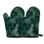 Christmas Tree Print Oven Mitts