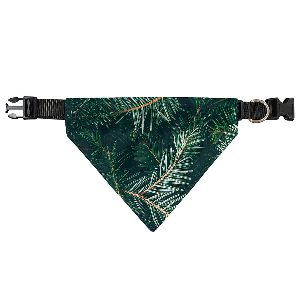 Christmas Tree Print Over The Collar Dog Bandana