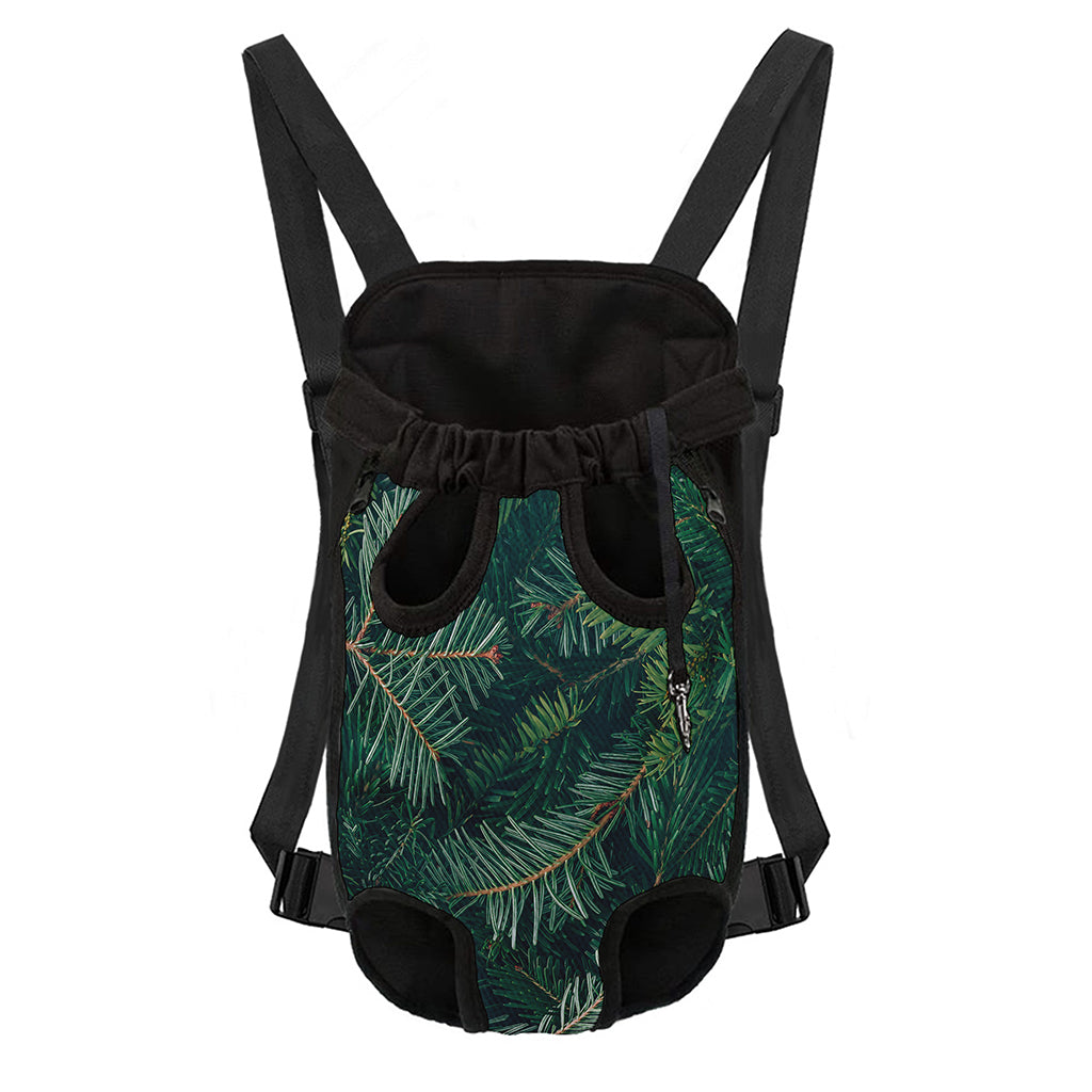 Christmas Tree Print Pet Carrier Backpack