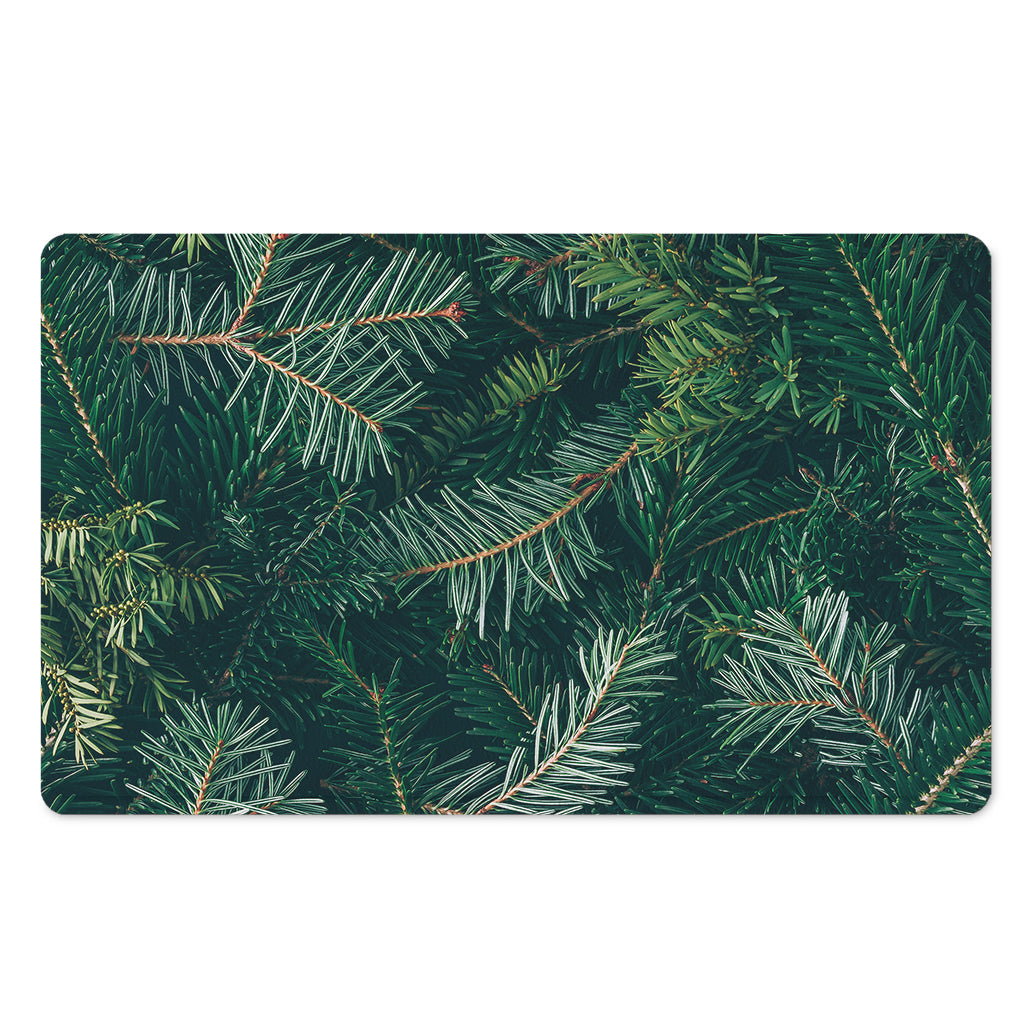 Christmas Tree Print Polyester Doormat