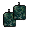 Christmas Tree Print Pot Holders
