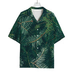 Christmas Tree Print Rayon Hawaiian Shirt