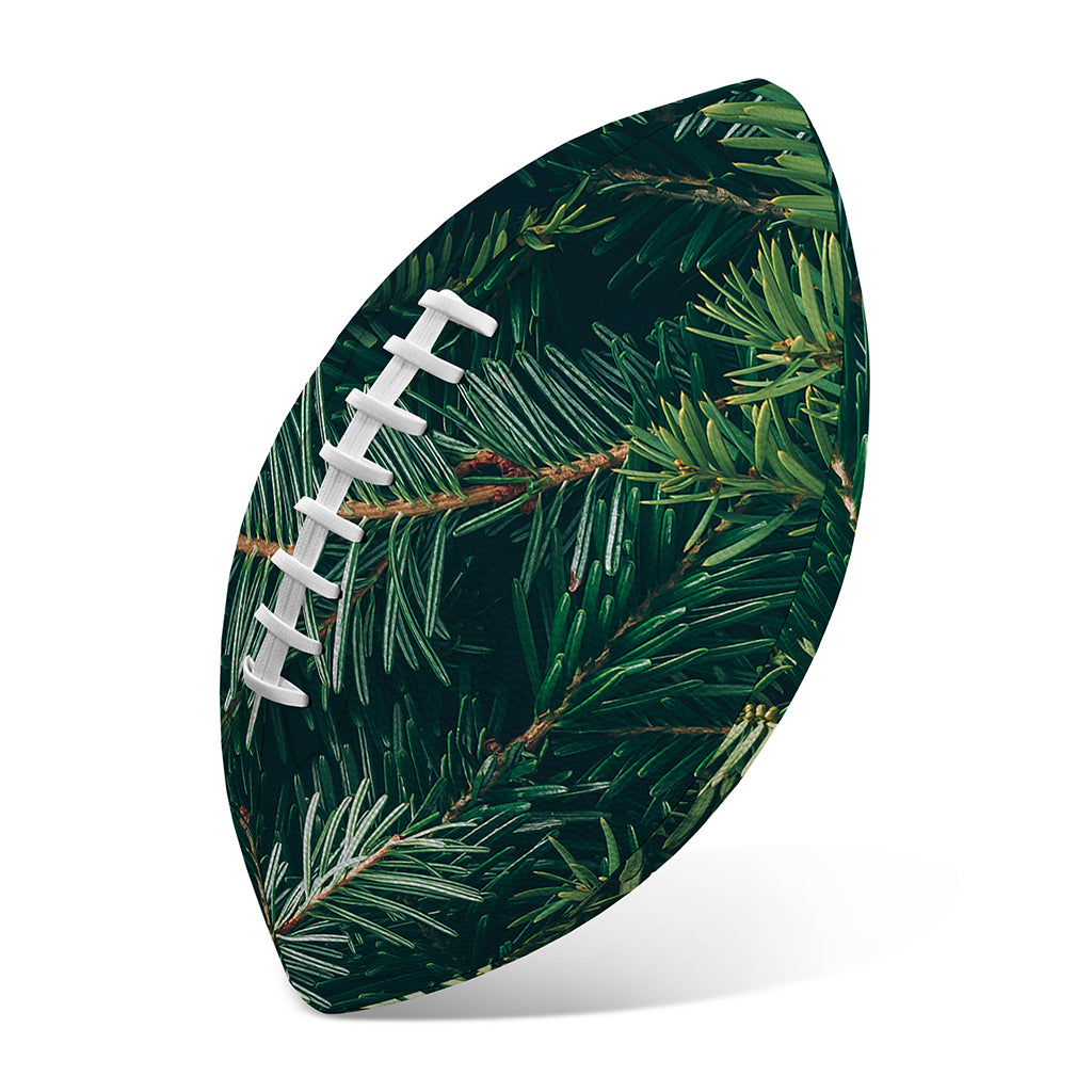 Christmas Tree Print Rugby Ball