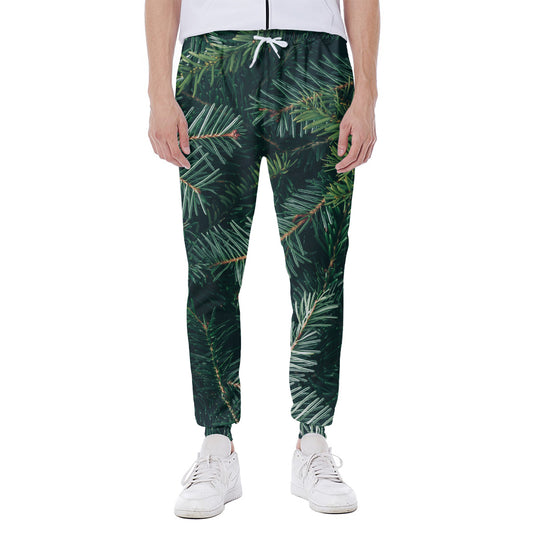 Christmas Tree Print Scuba Joggers