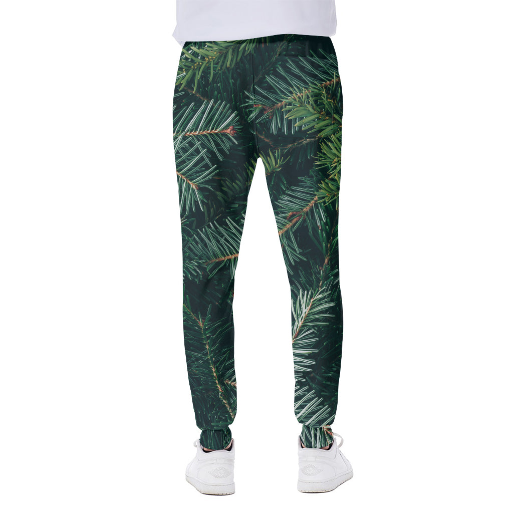 Christmas Tree Print Scuba Joggers