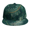 Christmas Tree Print Snapback Cap
