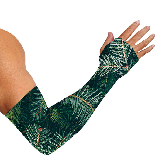 Christmas Tree Print Sun Protection Arm Sleeves
