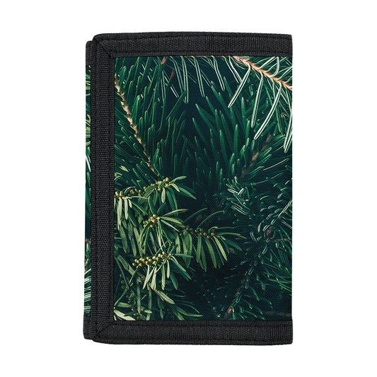 Christmas Tree Print Trifold Wallet
