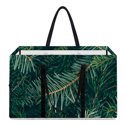 Christmas Tree Print Utility Tote Bag