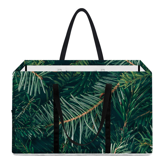 Christmas Tree Print Utility Tote Bag