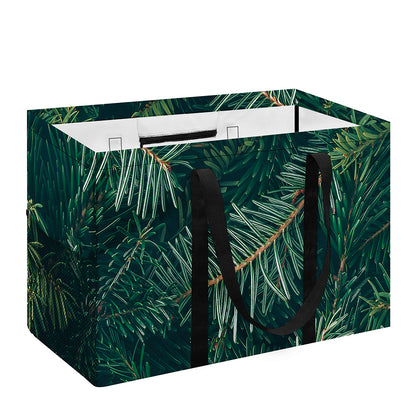 Christmas Tree Print Utility Tote Bag