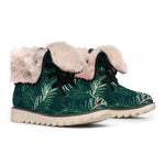 Christmas Tree Print Winter Boots