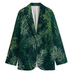Christmas Tree Print Women's Blazer