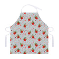 Christmas Winter Holiday Pattern Print Adjustable Apron