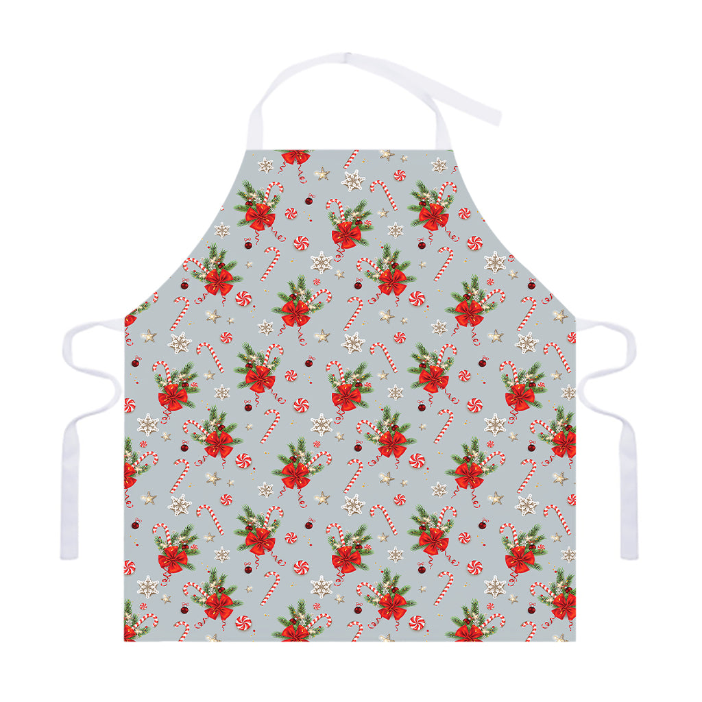 Christmas Winter Holiday Pattern Print Adjustable Apron