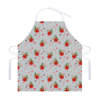 Christmas Winter Holiday Pattern Print Adjustable Apron