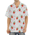 Christmas Winter Holiday Pattern Print Aloha Shirt