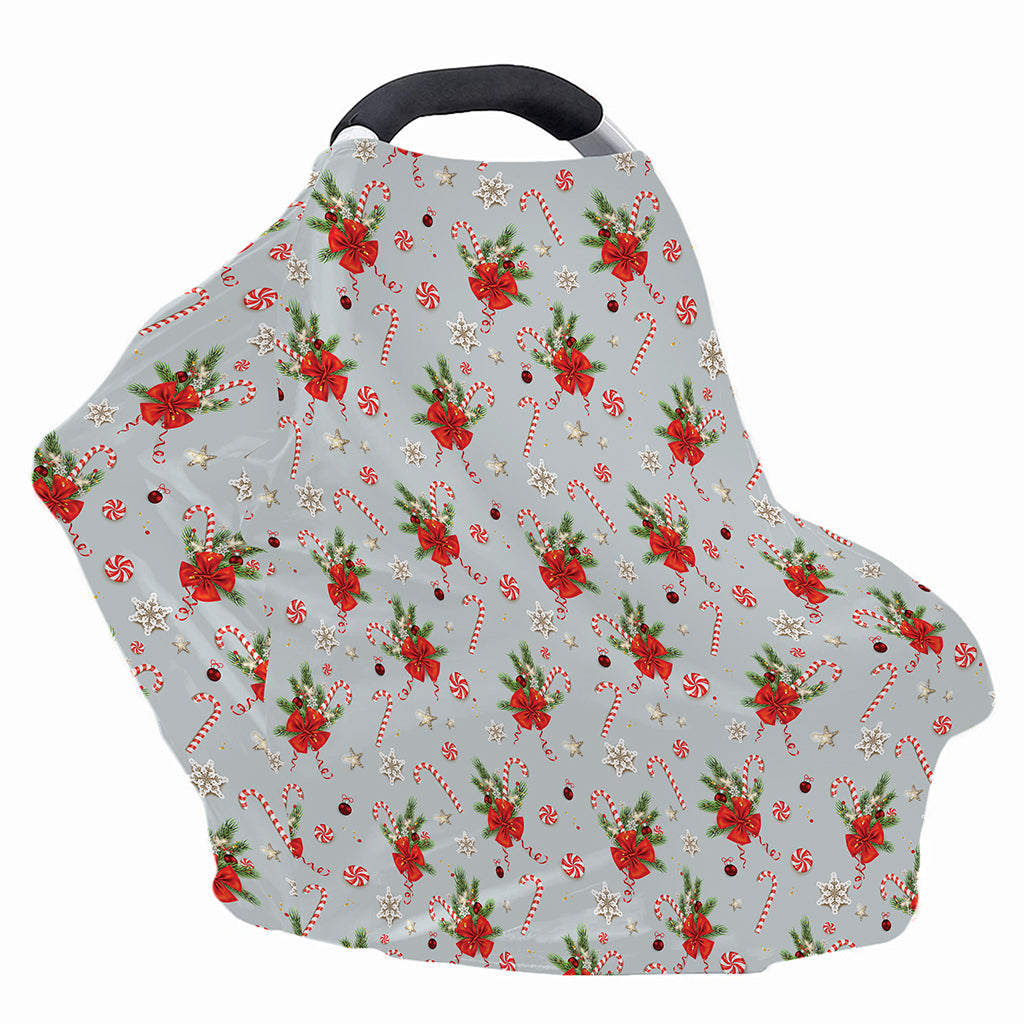 Christmas Winter Holiday Pattern Print Baby Seat Cover