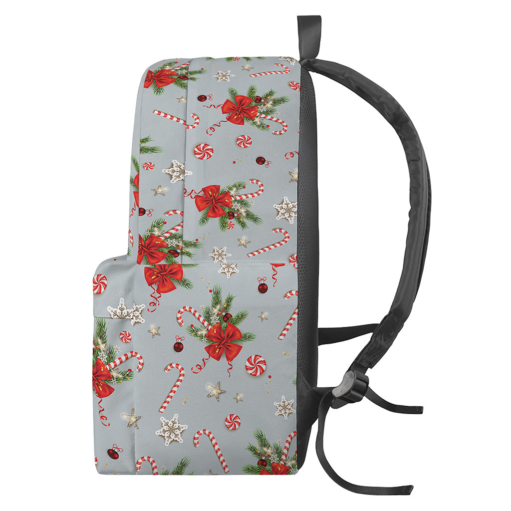 Christmas Winter Holiday Pattern Print Backpack