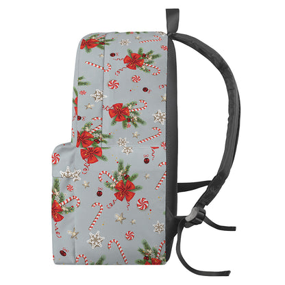 Christmas Winter Holiday Pattern Print Backpack