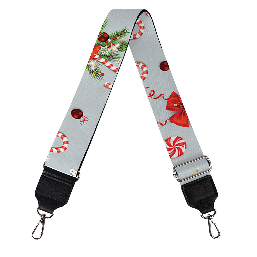 Christmas Winter Holiday Pattern Print Bag Strap