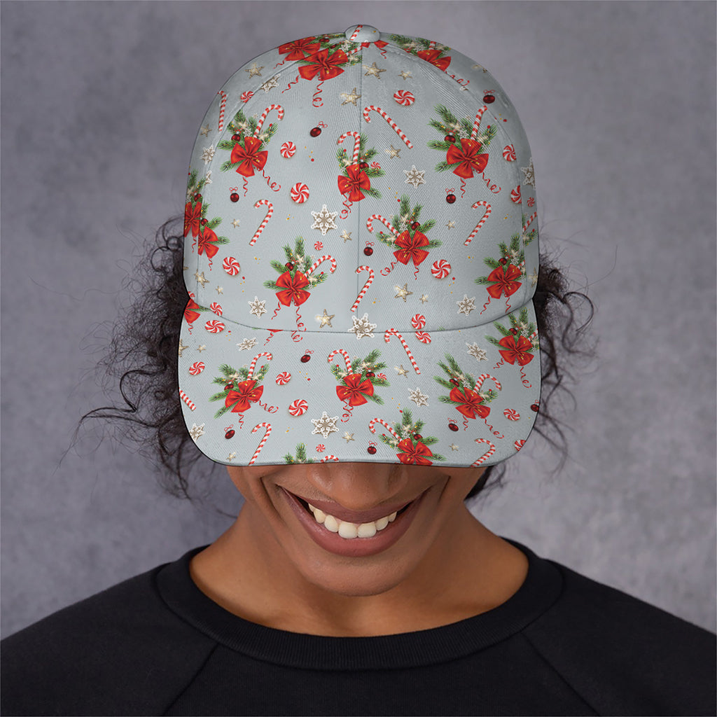 Christmas Winter Holiday Pattern Print Baseball Cap