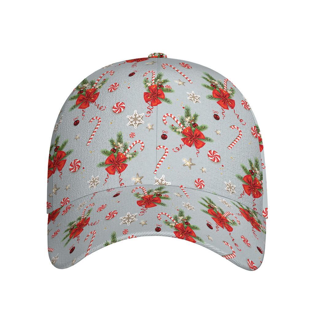 Christmas Winter Holiday Pattern Print Baseball Cap