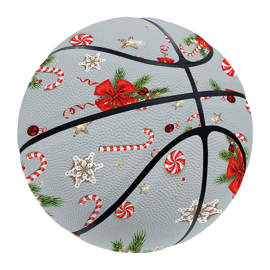 Christmas Winter Holiday Pattern Print Basketball