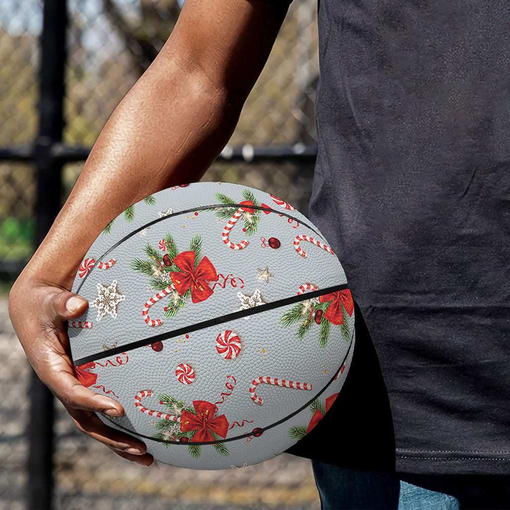 Christmas Winter Holiday Pattern Print Basketball