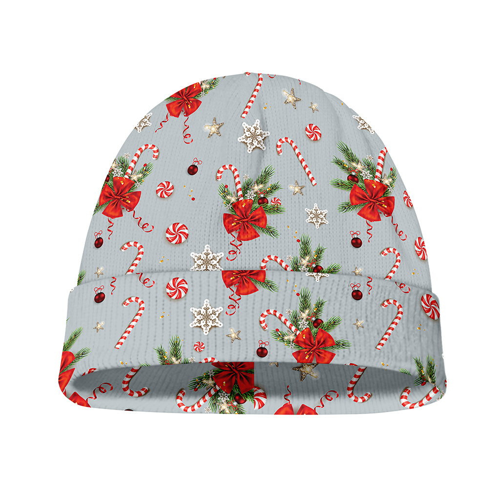 Christmas Winter Holiday Pattern Print Beanie