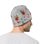 Christmas Winter Holiday Pattern Print Beanie