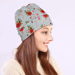 Christmas Winter Holiday Pattern Print Beanie