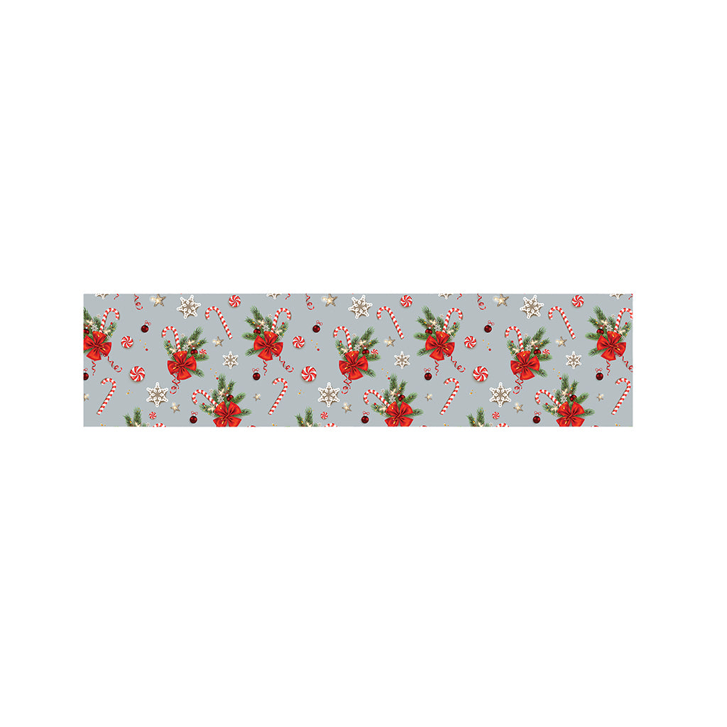Christmas Winter Holiday Pattern Print Bed Runner