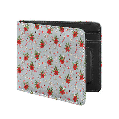 Christmas Winter Holiday Pattern Print Bifold Wallet