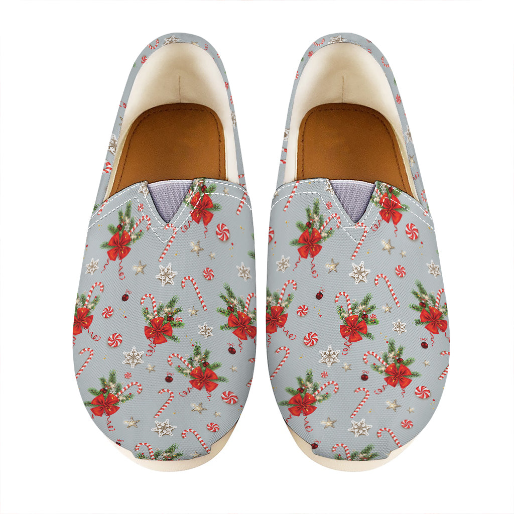 Christmas Winter Holiday Pattern Print Casual Shoes
