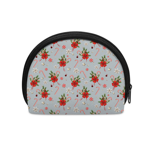 Christmas Winter Holiday Pattern Print Coin Purse