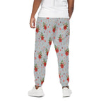 Christmas Winter Holiday Pattern Print Cotton Pants