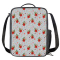 Christmas Winter Holiday Pattern Print Crossbody Lunch Bag