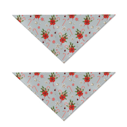 Christmas Winter Holiday Pattern Print Dog Bandana