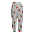 Christmas Winter Holiday Pattern Print Fleece Lined Knit Pants