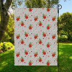 Christmas Winter Holiday Pattern Print Garden Flag