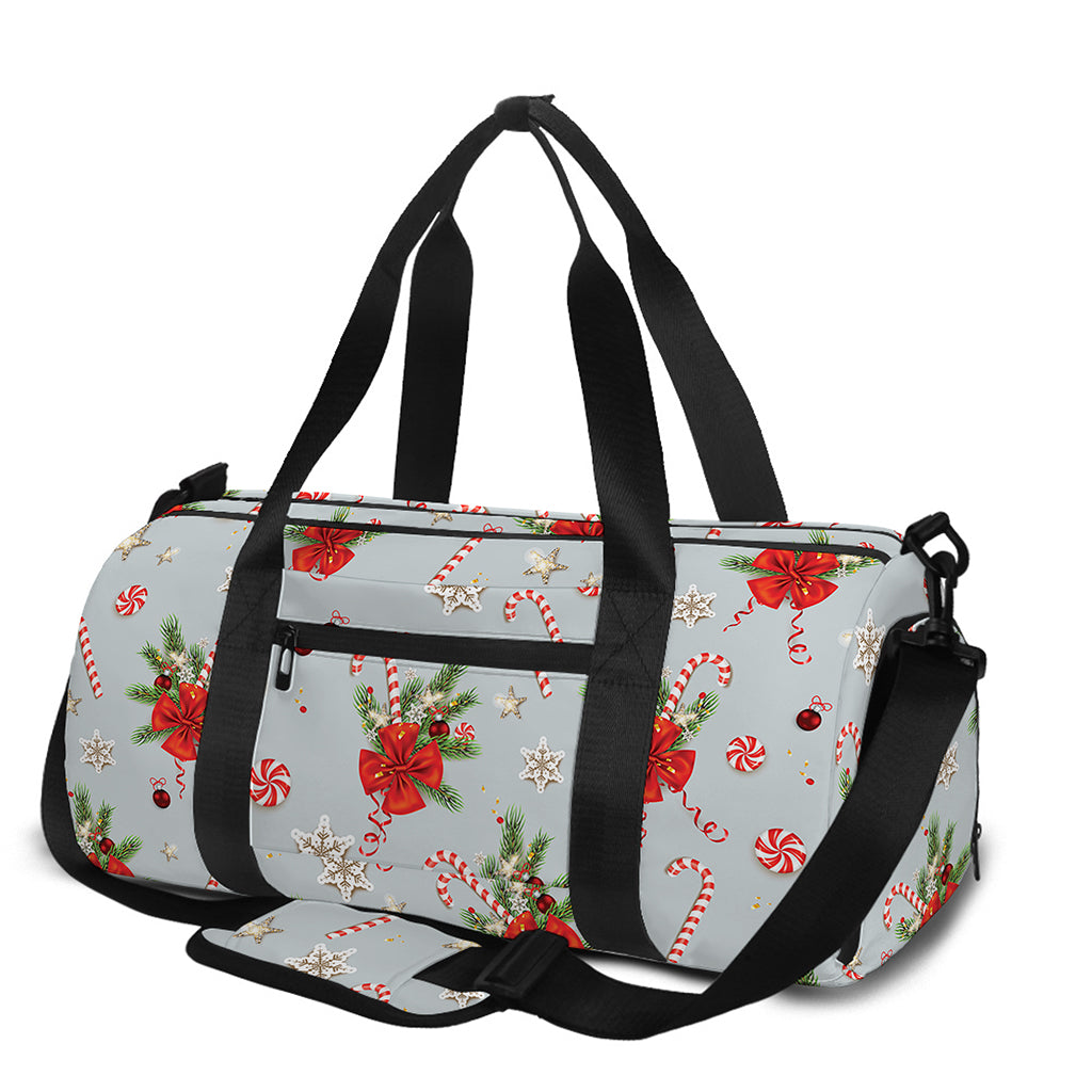 Christmas Winter Holiday Pattern Print Gym Bag