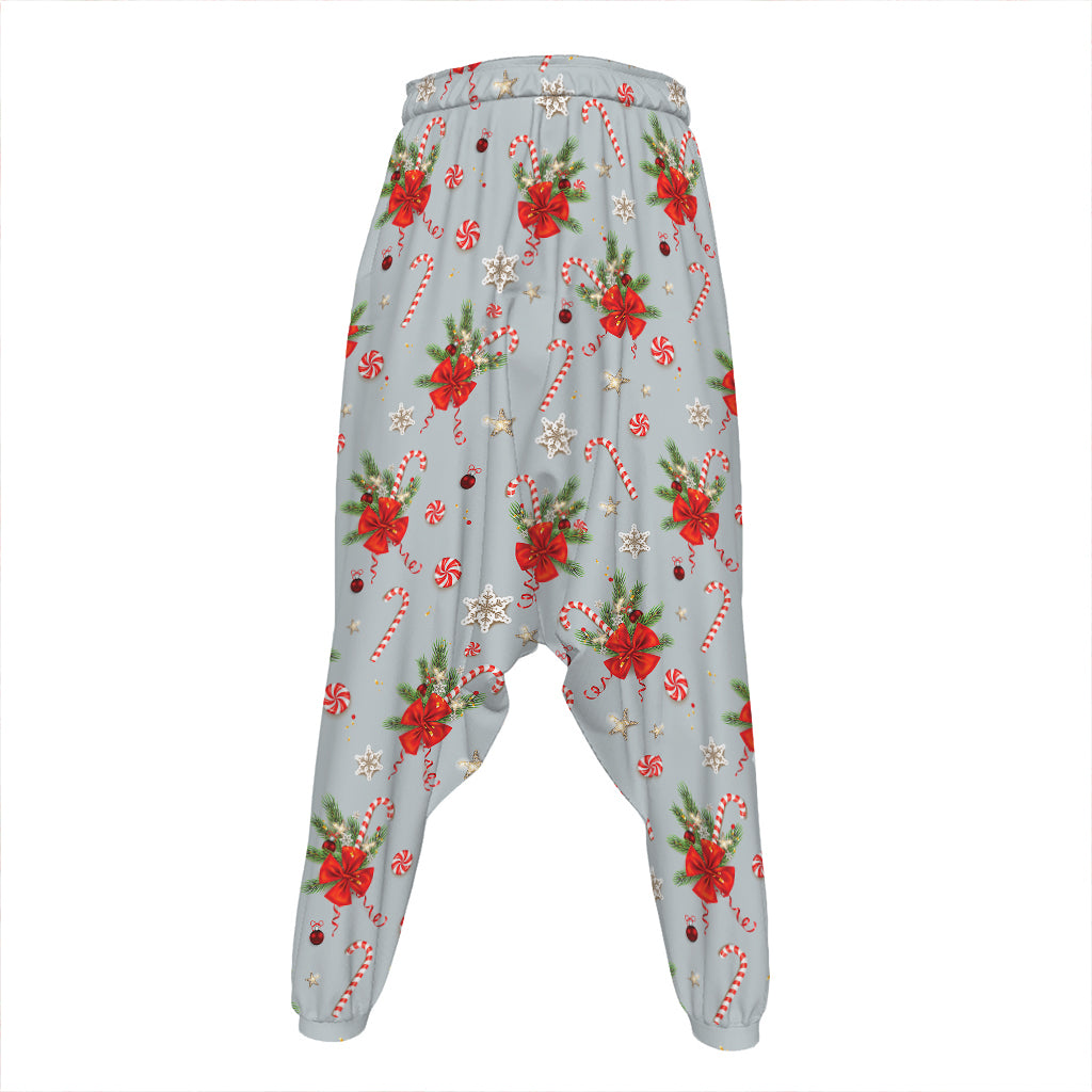 Christmas Winter Holiday Pattern Print Hammer Pants